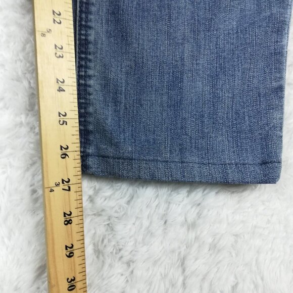 Democracy Womens Jeans Skinny Ankle Blue Denim Medium Wash "Ab"solution 8 - Picture 8 of 11